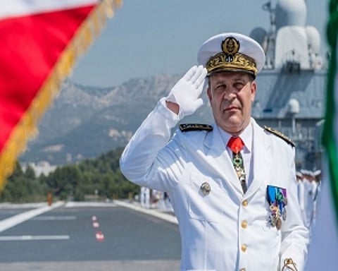 French Navy Chief begins four-day India visit