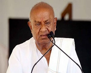 H K Kumaraswamy named JD(S) chief, Nikhil youth wing president