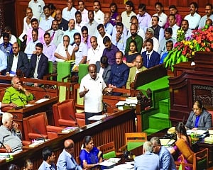 HDK Govt lives in Speaker’s trust
