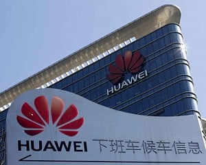 Huawei raps staff for sending New Year tweet via iPhone