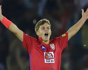 I didn't really know about the hat-trick, says Curran