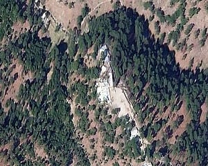 Images show madrasa buildings still standing at Balakot