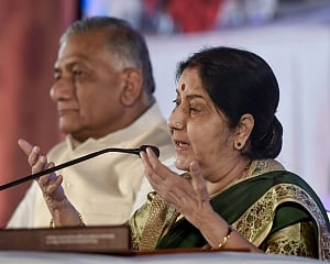 India committed to economic reconstruction of Afghanistan: Swaraj