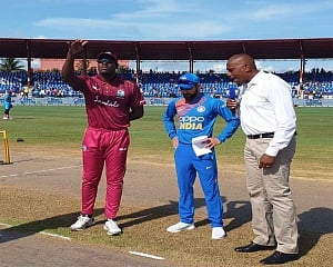 India opt to bowl against WI in 1st T20
