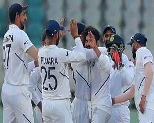1st Test: Shami, Jadeja put India on cusp of big win