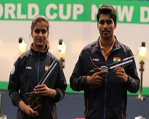 India sweep mixed team titles to conclude best ever ISSF WC performance