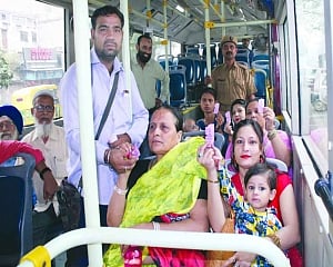 It’s empowerment! Women commuters hail free bus ride