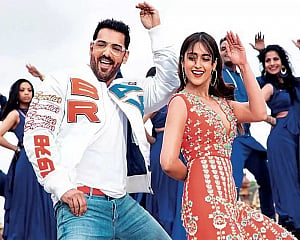 John, Ileana 'had a blast' recreating Salman-Kajol hit song