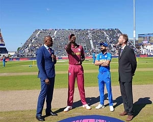 Kohli wins toss, elects to bat against West Indies