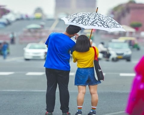 Light rain breaks 16-day dry spell in Capital
