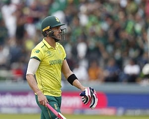 Loss to Pak borderline embarrassing; our show in WC mediocre: Du Plessis