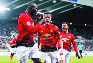 Lukaku saves Solskjaer's perfect record