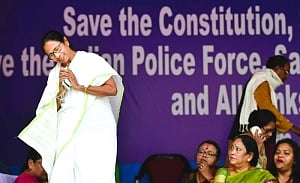 Mamata ends dharna, claims victory