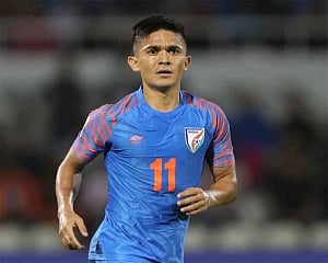 Mary Kom inspires me, I'm her biggest fan, says Chhetri