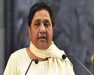 Mayawati attacks BJP, asks it to make public its source of funds during polls