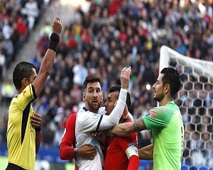 Messi suspended from Argentina's opening World Cup qualifier