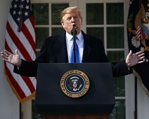 Mexico wall: Trump defends his emergency move