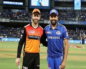 MI opt to bat against Sunrisers Hyderabad