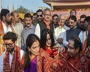 Modi has courage, should bring ordinance to construct Ram temple: Uddhav Thackeray in Ayodhya