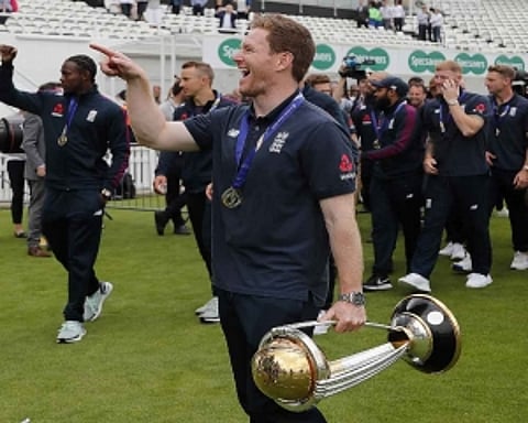 Morgan has climbed Everest by winning WC: Strauss