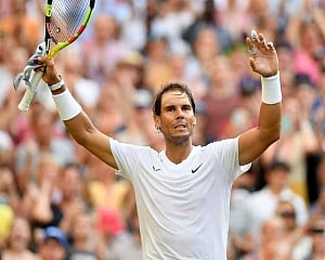 Nadal teaches Kyrgios lesson at Wimbledon, champion Kerber knocked out