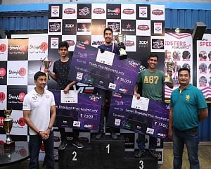 Narain Karthikeyan graces the finals of ‘Catch me if you can tournament’
