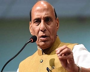 Need to be alert against Pak: Rajnath Singh
