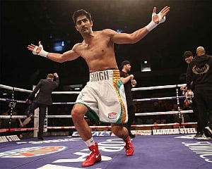 No stopping Vijender, claims 12th successive professional win