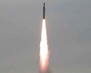 North Korea fires unidentified projectiles: South's military