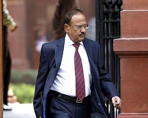 NSA briefs HM Shah on Kashmir; reviews security situation