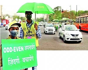 Odd-even back in Delhi from Nov 4