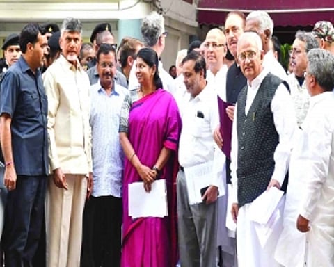 Opp flies into EVM rage