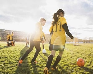 Playing sports linked with lower mental health issues