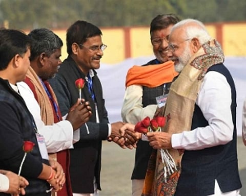 PM lays foundation of several irrigation projects in J'Khand