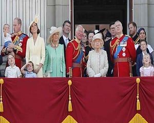 Pomp, parade marks Queen Elizabeth II's official birthday