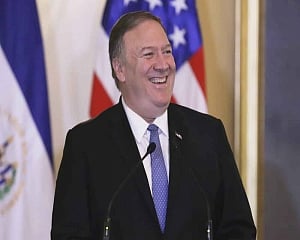 Pompeo says would 'happily' go to Tehran