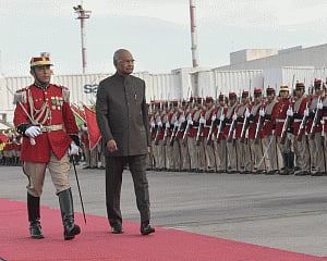 President Kovind arrives in Bolivia