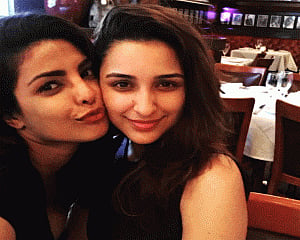 Priyanka, Parineeti's party at Isha Ambani's home