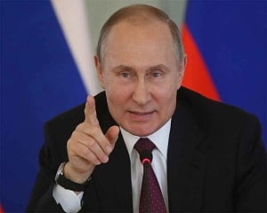 Putin says 'not a problem' not to be invited to D-Day anniversary