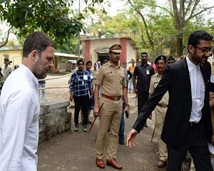 Rahul pleads not guilty in defamation case; to face trial