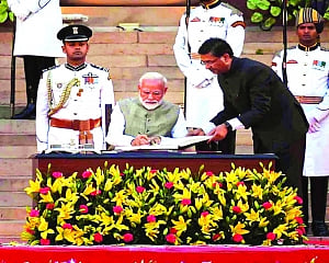 Rajnath, Shah openers in Modi 2nd innings