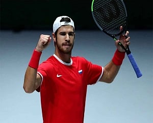 Russia beat reigning champions Croatia in Davis Cup opener