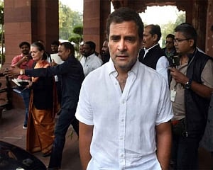 Sad day in Parliament's history: Rahul on Pragya hailing Godse
