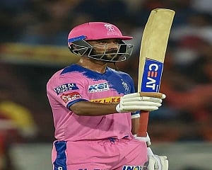 Samson's second IPL century powers Rajasthan to 198/2 against Sunrisers