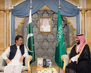 Saudi envoy meets PM Khan amid Indo-Pak tensions; conveys crown prince's special message