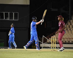 Shafali, Smriti secure India's 84-run win over WI in first T20I