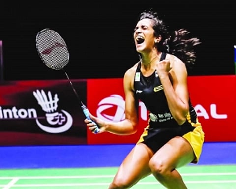 Sindhu breaks Tai code