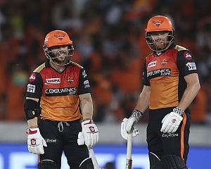 SRH thrash KKR by 9 wkts
