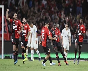 Still no Neymar as PSG loses 2-1 at Rennes in French league