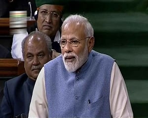 Strong pitch for majority govt, potshots at Rahul by PM in Final address to 16th Lok Sabha